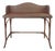 Vintage Art Deco French Painted Rattan and Bentwood Console Table, 1930s For Sale