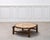 Wood Round Ceramic Coffee Table, 1960s For Sale - Image 7 of 7