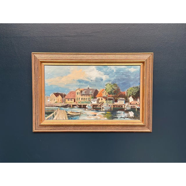 Arvid Karlsson, Helsingborg, 1975, Oil on Canvas For Sale - Image 7 of 18