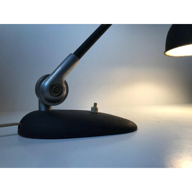 Industrial Danish Desk Lamp from ASAS, 1940s For Sale - Image 4 of 9