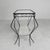 Vintage Sculptural Steel side Table, 1950s For Sale - Image 11 of 18