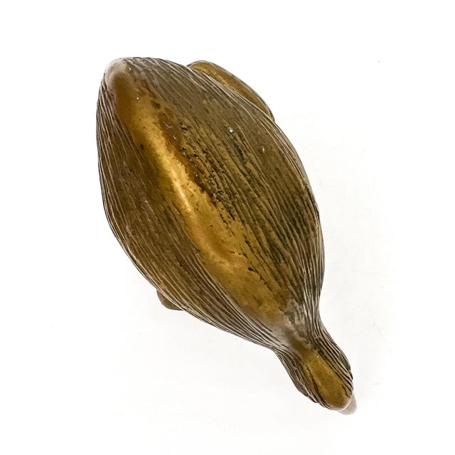 Brass Vintage Brass Kiwi Bird Figurine – New Zealand – Hollywood Regency / British Colonial For Sale - Image 8 of 10