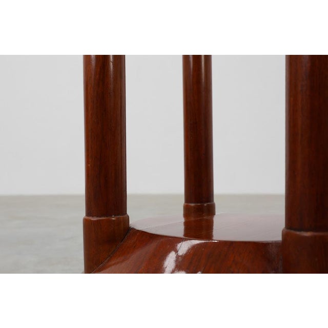 Vienna Secession Pedestal in Wood and Copper, Austria, 1910s For Sale - Image 6 of 11