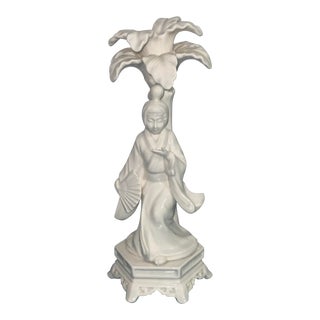 1980s Fitz & Floyd Vintage Japanese Candle Holder For Sale