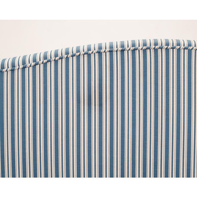 Georgian Chippendale Style Mahogany Upholstered Window Bench For Sale - Image 18 of 18