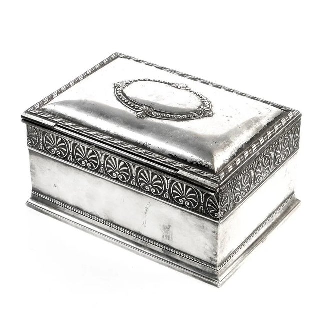 Metal Art Nouveau Jewellery Box, Germany, 1900s For Sale - Image 7 of 11