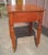 Antique 1860s American Cherry Wood One Drawer Stand Nightstand Side Table For Sale In Cleveland - Image 6 of 12
