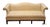 Ivory Vintage Chippendale Style Mahogany Frame Camel Back Ivory Damask Print Upholstered Sofa For Sale - Image 8 of 10