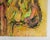 Contemporary Contemporary Expressionist Pink and Green Painting of Tree For Sale - Image 3 of 7