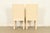 Mario Bellini Style Italian Modern Cream Leather Wrapped High Back Dining Chairs, Set of Four For Sale - Image 12 of 13