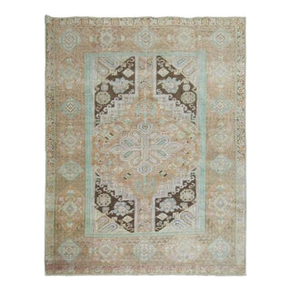 Vintage Zabihi Collection Turkish Anatolian Rug - 7'10" x 9'9" For Sale