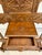 Wood Mid 20th C. Hand-Carved Halltree Entry Organizer With Mirror and Hooks For Sale - Image 7 of 12