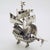 Vintage Italian Handmade Genuine Silver Caravel Sailing Ship Figurine Sculpture For Sale - Image 4 of 9