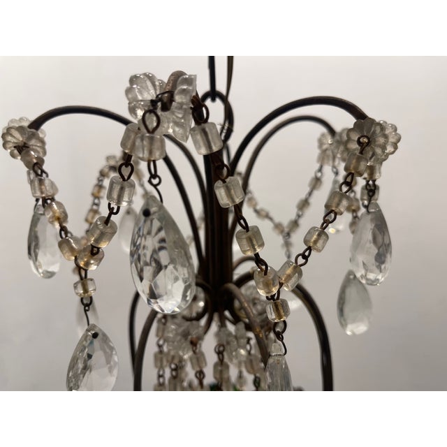 Green Murano Flower Pendant, 1950s For Sale - Image 14 of 18