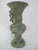 Chinese Archaic Bronze Ware Fengshui Ritual Vessel Hu Vase With Dragon Handles For Sale - Image 4 of 14