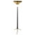 Mid-Century Modern Floor Lamp in Brass and Ebonized Walnut by Gerald Thurston For Sale - Image 13 of 13