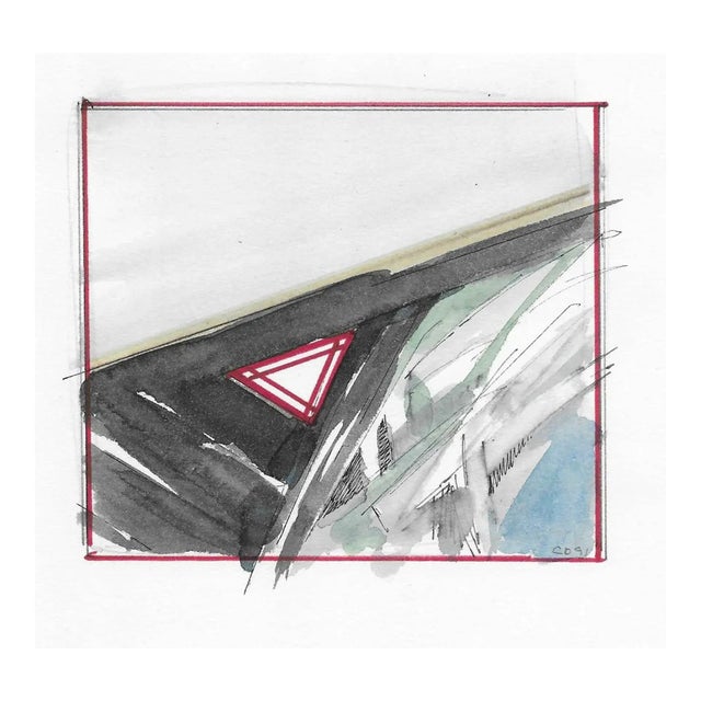 1991 Charles Dudley Abstract Painting For Sale