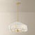 Contemporary Mitzi Shivonne 34 in. 5 Light Pendant in Aged Brass Finish For Sale - Image 3 of 8