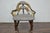Late 19th Century English Mahogany and Horn Victorian Chair with Velvet Upholstery circa 1880 For Sale - Image 5 of 12
