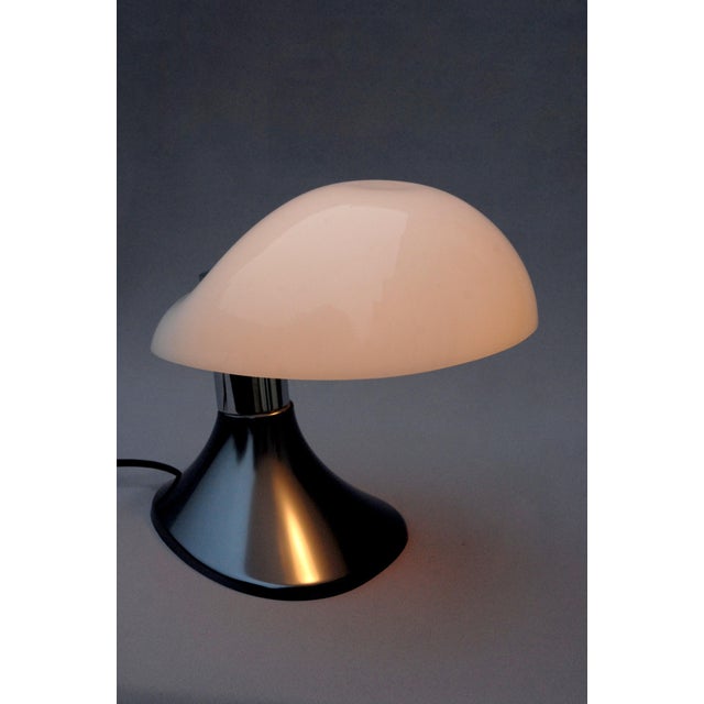 Gray Cobra Table Lamp from Guzzini, Italy, 1970s For Sale - Image 8 of 14