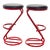 1980s Pair of Post Modern Bar Stools in Red & Black For Sale