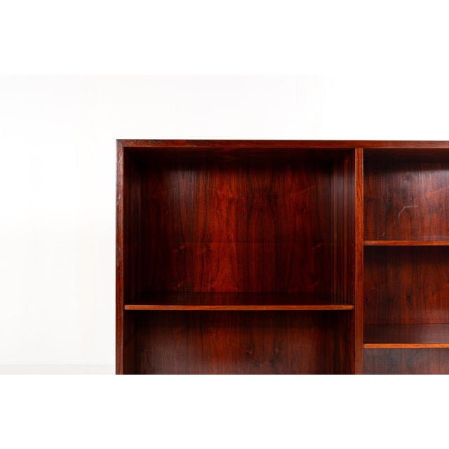 Mid-Century Modern Rosewood Bookcase by Omann Jun, 1960s For Sale - Image 9 of 10