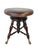 Antique Victorian Style Adjustable Piano Stool With Glass Ball-and-Claw Feet For Sale - Image 15 of 16
