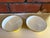 Vintage Yellow Enamel Bowls Set of 2 – Mid Century Kitchenware For Sale - Image 10 of 12