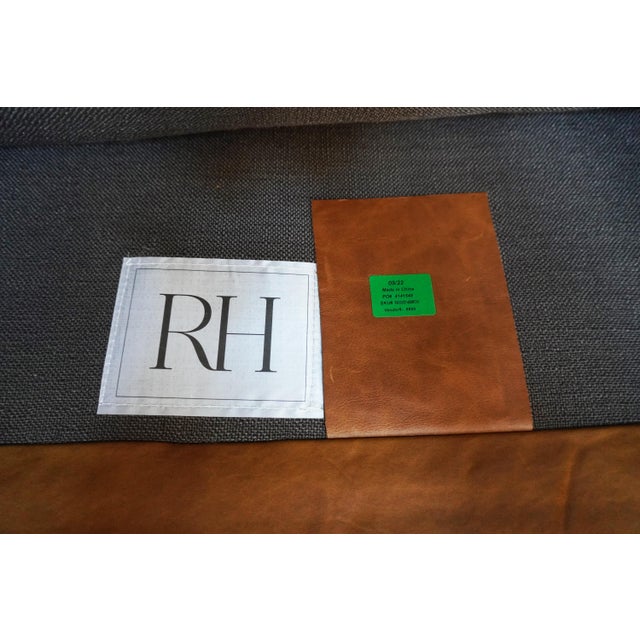 Maxwell Leather Chair by Restoration Hardware For Sale - Image 16 of 17