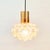 Mid-Century Amber Bubble Glass Pendant Light by Helena Tynell for Limburg, Germany, 1960s For Sale - Image 4 of 11