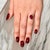 Natural Ruby Diamond Ring 6.75 14k Y Gold 4.38 TCW Certified For Sale - Image 15 of 18