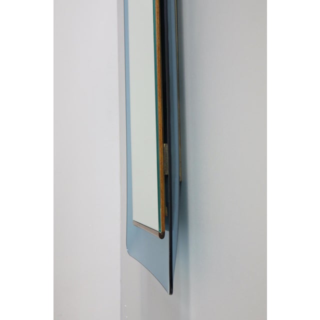 Large Rectangular Mirror by Max Ingrand for Fontana Arte, 1956 For Sale - Image 13 of 14