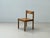 Mid-Century Minimalist Stackable Wooden Chair For Sale - Image 5 of 14