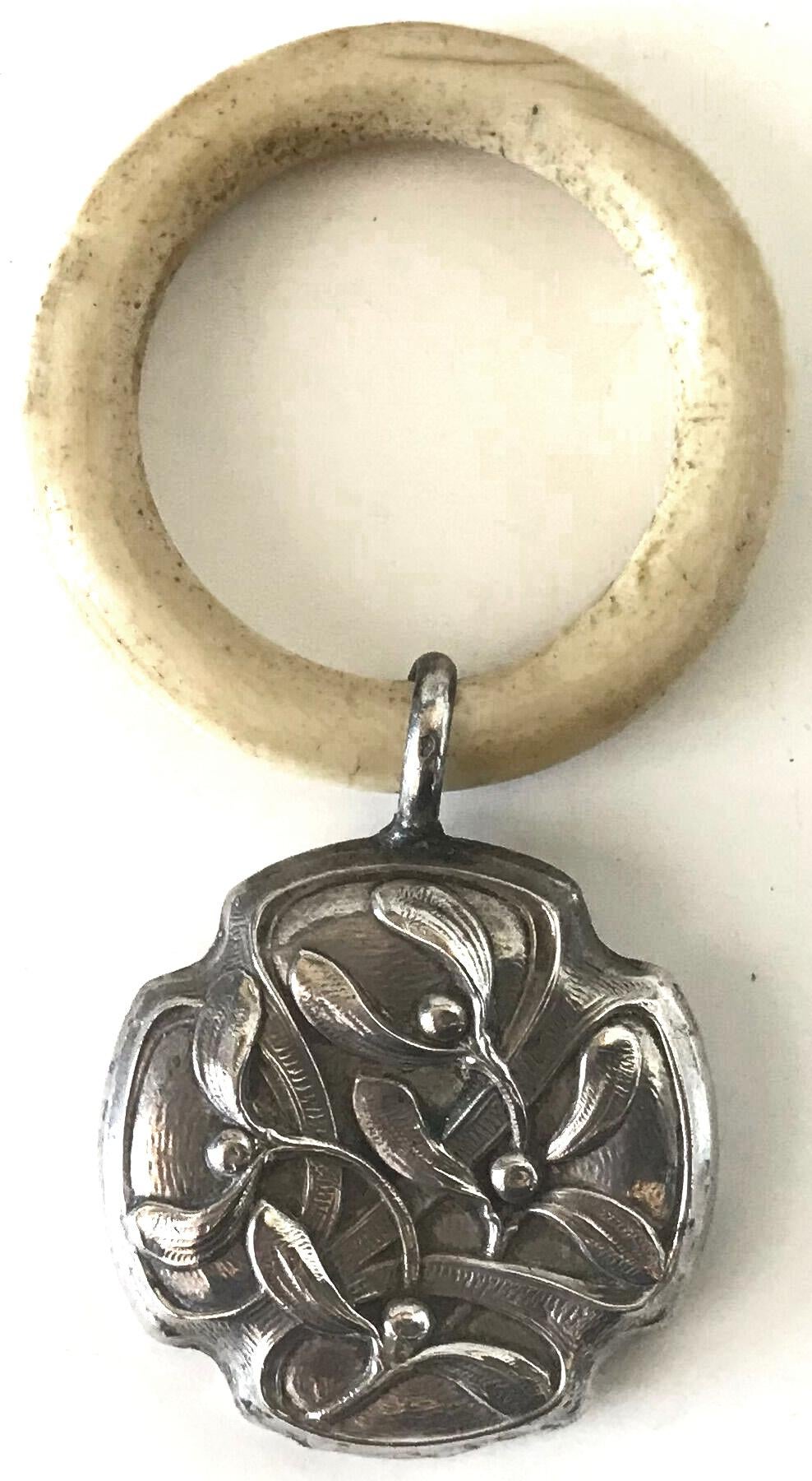 antique baby rattles for sale