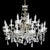 Crystal & Gilt Bronze 15-Light Chandelier C1940 For Sale - Image 10 of 10
