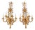 Empire Revival Ormolu Wall Lights, 20th Century, Set of 2 For Sale