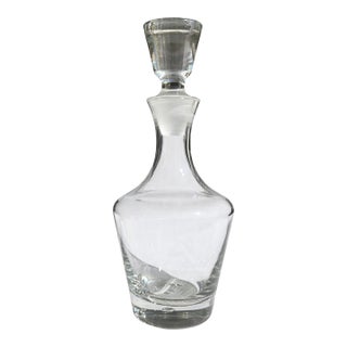 Vintage Glass Decanter For Sale