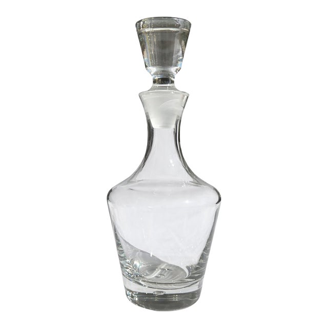 Vintage Glass Decanter For Sale