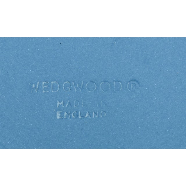 Blue Vintage Jasperware the Wedgwood Collectors Society Miniature Plate For Sale - Image 8 of 10