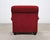 Ralph Lauren London Club Lounge Chair in Italian Red Velvet For Sale - Image 17 of 18