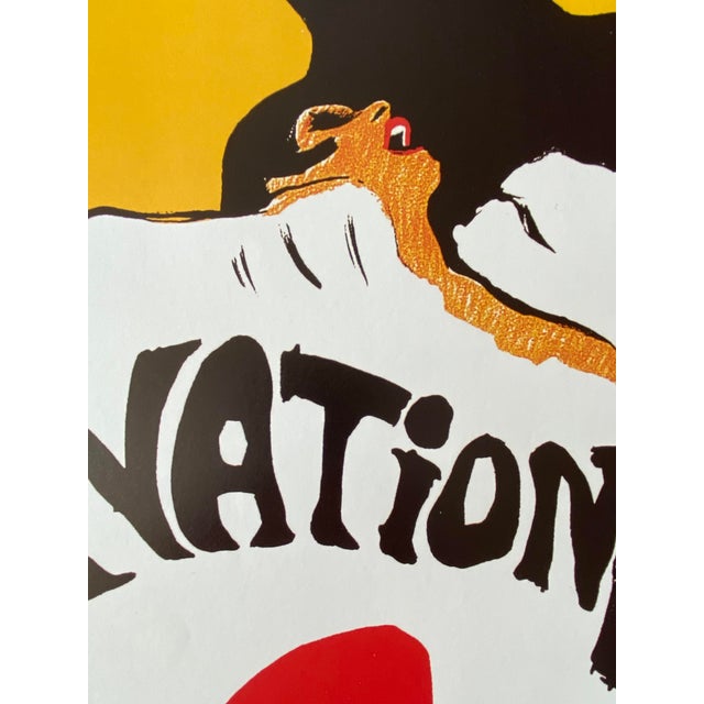 Original Vintage Bal du Moulin Rouge Fascination Offset Poster by René Gruau, 1980s For Sale - Image 11 of 12