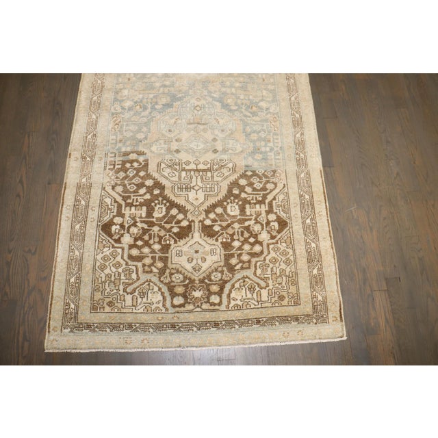 Persian Malayer Medallion Runner rug no. j5229 For Sale - Image 11 of 11