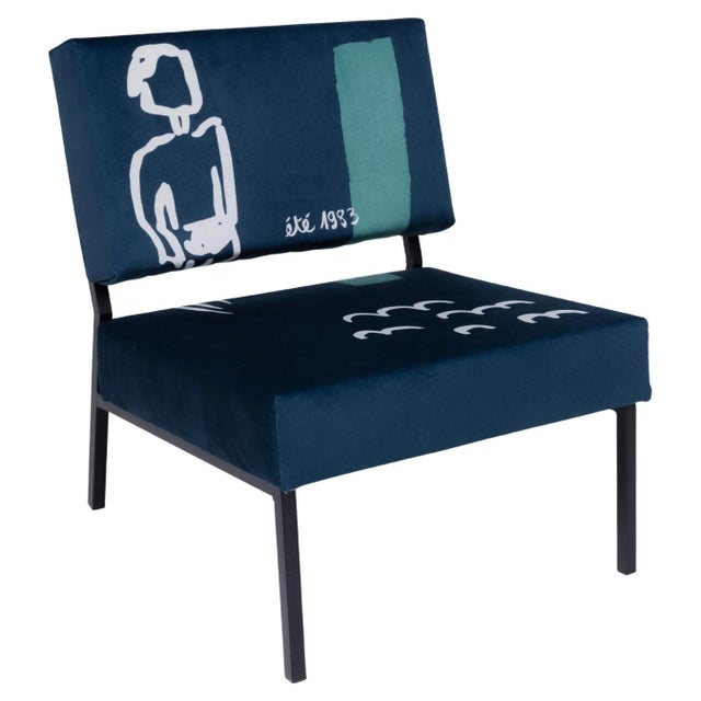 Ete 83 Tom O2 Armchair by Babel Brune For Sale - Image 9 of 9