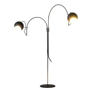 Mid-Century Space Age Double Arc Eyeball Floor Lamp from Gepo, 1960s For Sale