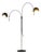 Mid-Century Space Age Double Arc Eyeball Floor Lamp from Gepo, 1960s For Sale