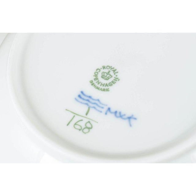 Pasta Plates in Porcelain from Royal Copenhagen, 1920s, Set of 4 For Sale - Image 4 of 5