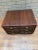 Antique Campaign Style Desk Top File Chest Cabinet For Sale - Image 4 of 6