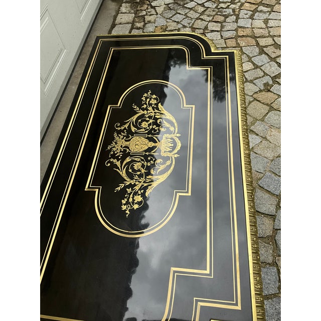 Mid 19th Century Antique Napoleon III Game Table, 1860 For Sale - Image 5 of 18