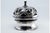Spiral Silver Bell with Cut-Out, Floral Motifs and Interior Mechanism, in Very Good conditions. Designed 1890 to 1919 This...