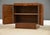 1970s Refinished Walnut Brutalist Nightstand For Sale In Boston - Image 6 of 8
